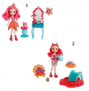 Куклы Морские подружки из серии Enchantimals, с тематическим набором аксессуаров, 2 вида (Mattel, FKV58)